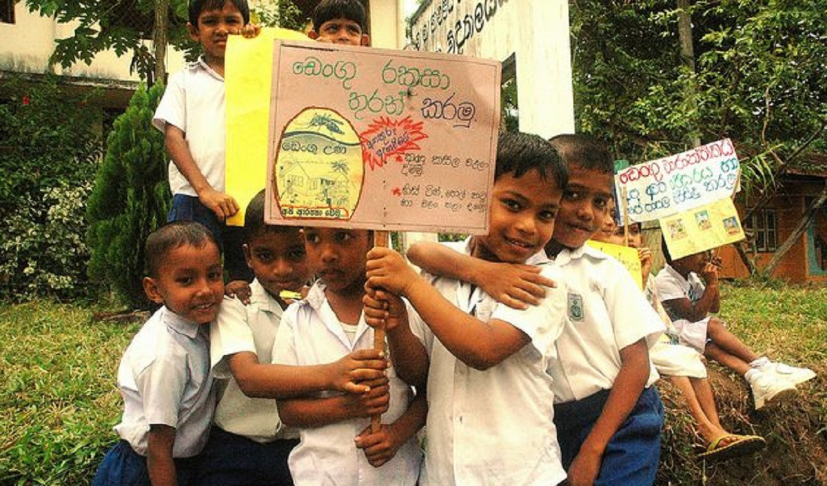 श्रीलङ्कामा डेङ्गुका बिरामीमध्ये एक चौथाइ विद्यालय जाने बालबालिका